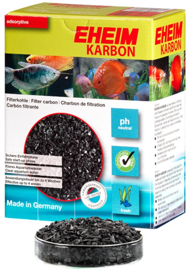EHEIM aktyvuotos anglies kasetė akvariumo filtrui, 1 l tūris