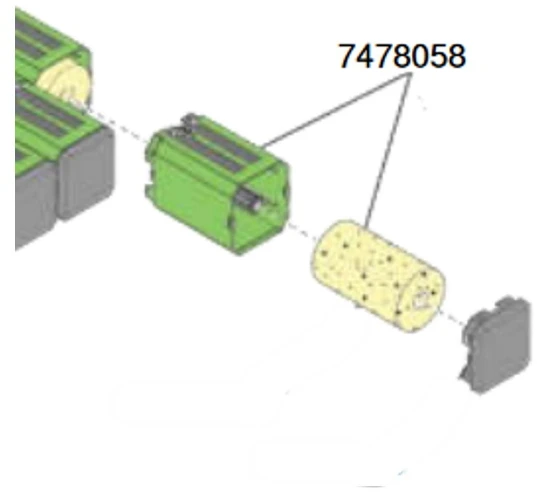 EHEIM atsarginis indas akvariumo filtrams 2252, 3351, 3451, 5205