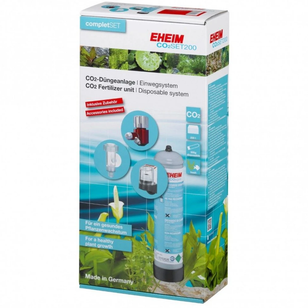 EHEIM CO2 sistema akvariumo augalų auginimui, pilnas komplektas SET 200
