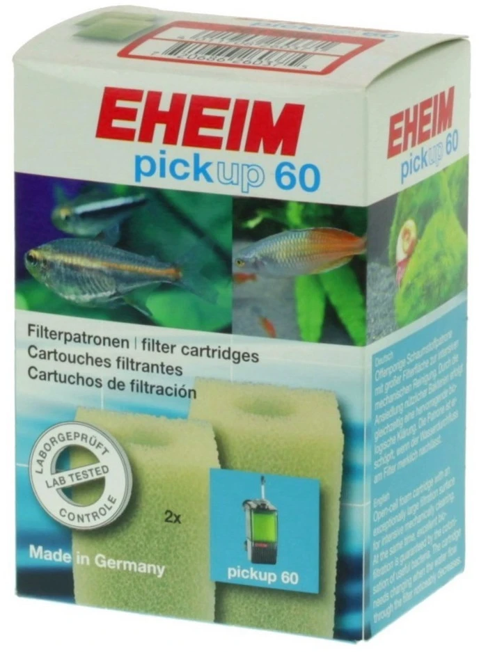 EHEIM kempinė filtras Pickup 60 akvariumo filtravimui, 2008 m. modelis