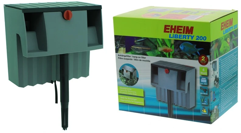 EHEIM Liberty 200 vidinis akvariumo filtras su kaskadiniu srautu, 200 l/h