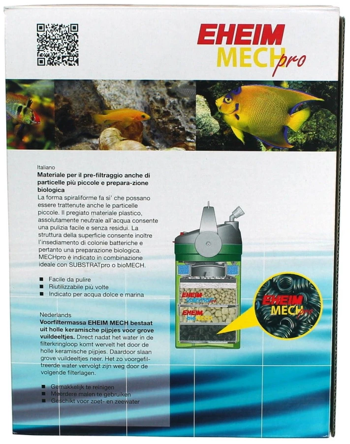 EHEIM MECHpro 2 l akvariumo mechaninis priešfiltris, efektyvi filtracija