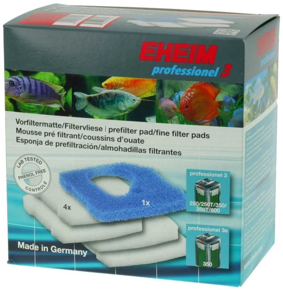 EHEIM profesionalių akvariumo filtrų kasetės rinkinys 2071–2075, 2171, 2173