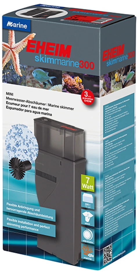 EHEIM Skimmer Skimmarine 300 akvariumo putų surinkėjas, efektyvi filtracija, universalus naudojimas
