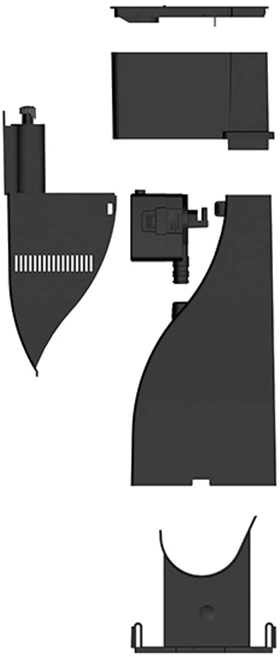 EHEIM Skimmer Skimmarine 300 akvariumo putų surinkėjas, efektyvi filtracija, universalus naudojimas