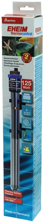 Eheim Thermocontrol akvariumo šildytuvas, 125 W, automatinis temperatūros valdymas