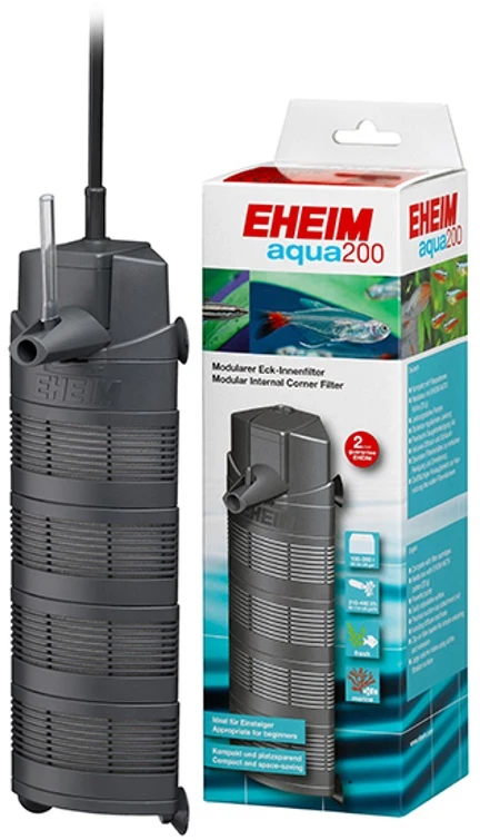 Eheim vidinis akvariumo filtras Aqua 200 – efektyvi vandens filtracija, kompaktiškas