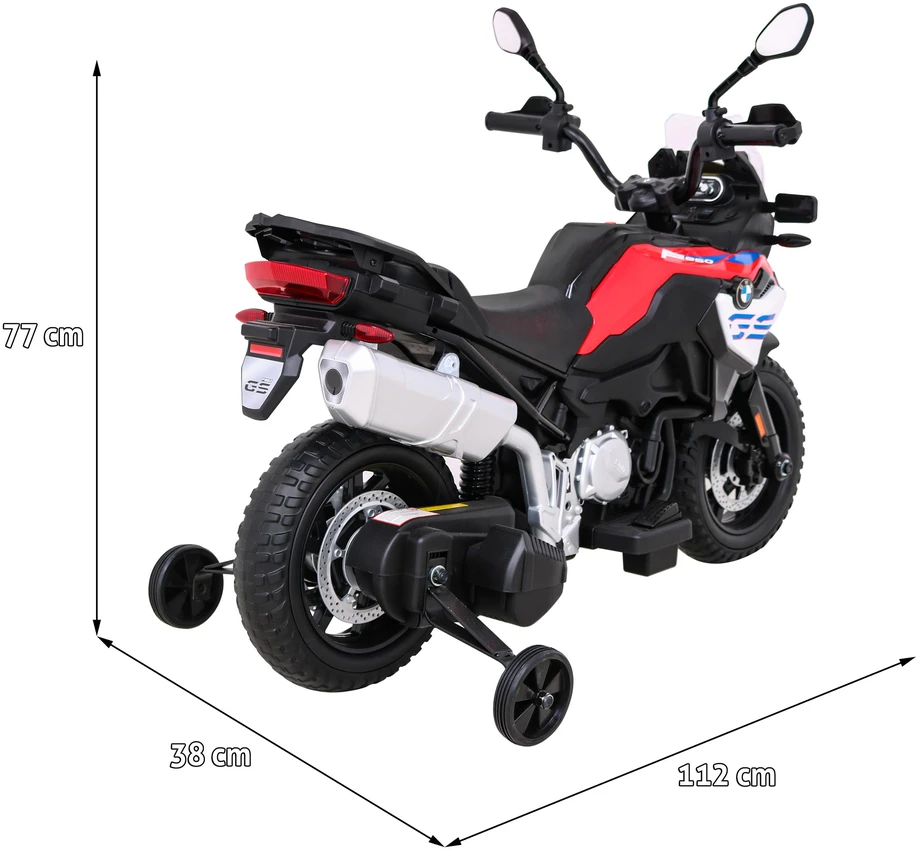 Ramiz Elektrinis motociklas BMW F850 GS, Raudona