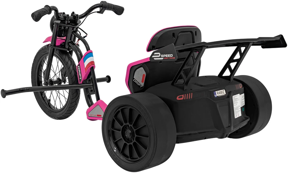 Ramiz Rožinė Elektrinis motociklas Drift Bike 21, Rožinė