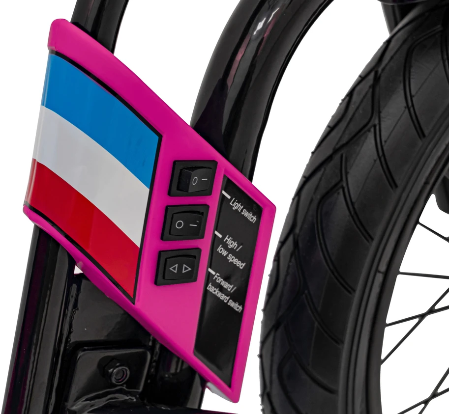 Ramiz Rožinė Elektrinis motociklas Drift Bike 21, Rožinė
