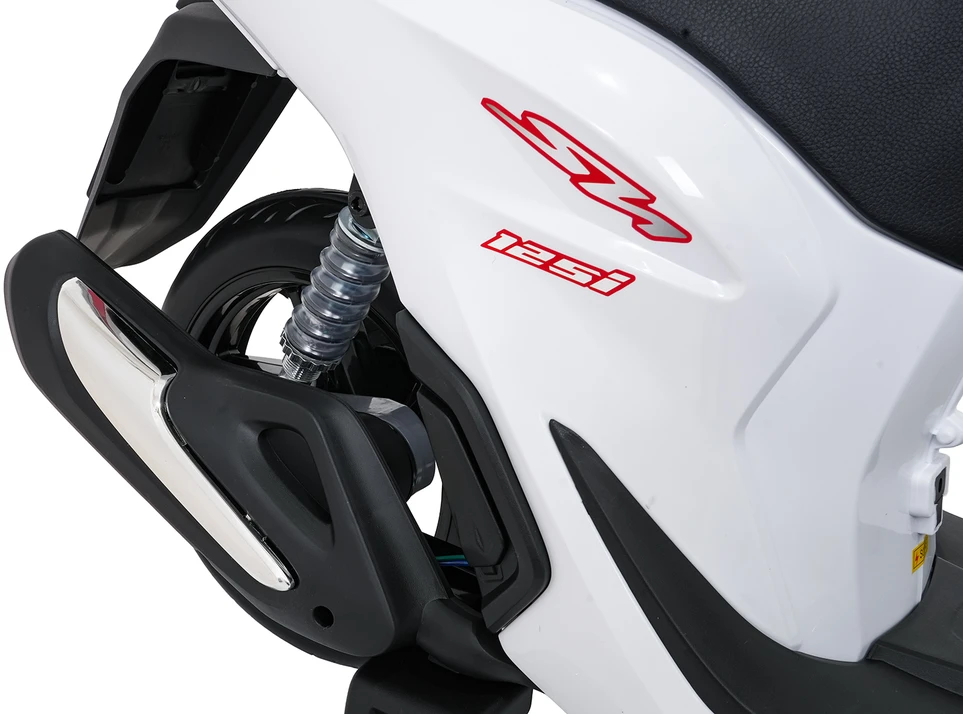 Elektrinis motoroleris Honda SH125i su LED šviesomis ir Bluetooth, vaikams nuo 3 metų, juodas