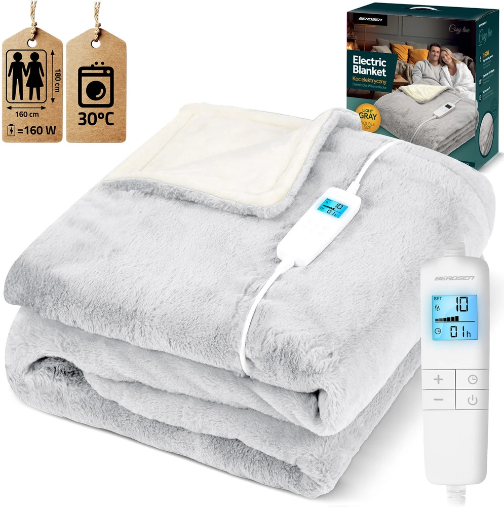 Elektrinė antklodė 180 x 160 cm Berdsen BD-962