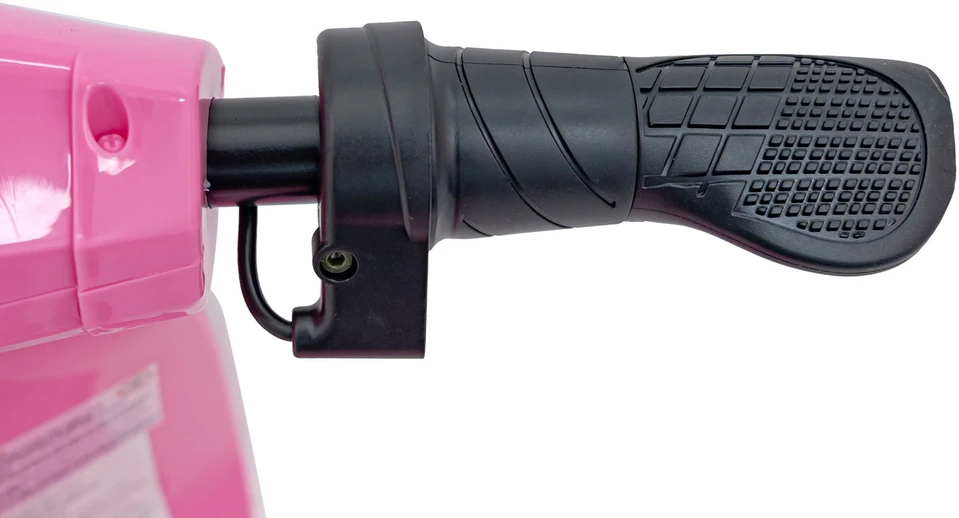 Bili Bike Elektrinis retro stiliaus paspirtukas su 350W varikliu, vaikams nuo 6 metų, cianas