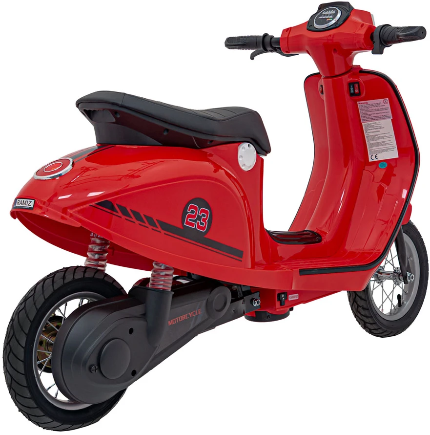 Bili Bike Elektrinis motoroleris Retro 23, Raudona