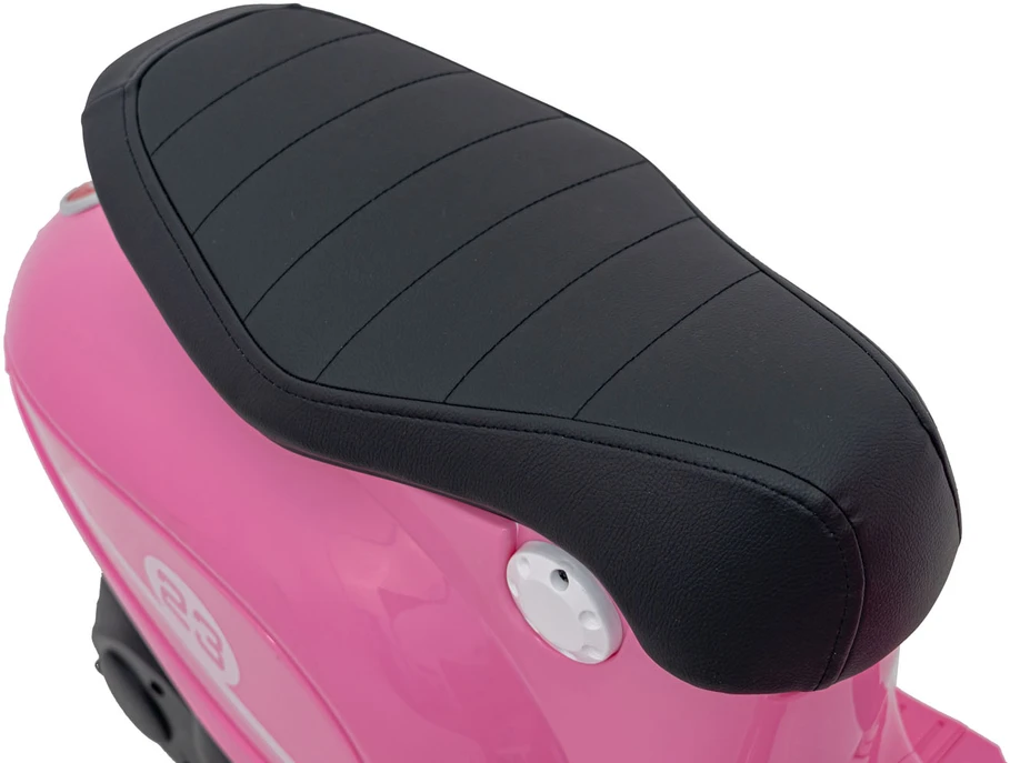 Bili Bike Elektrinis retro stiliaus paspirtukas su 350W varikliu, vaikams nuo 6 metų, cianas