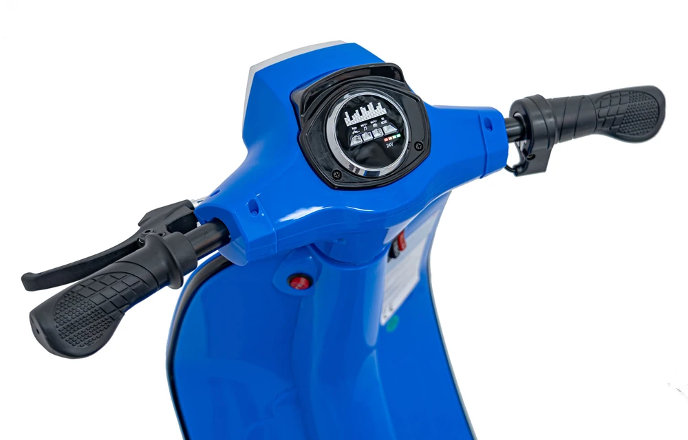 Ramiz Mėlyna Elektrinis motoroleris Retro 23, Mėlyna