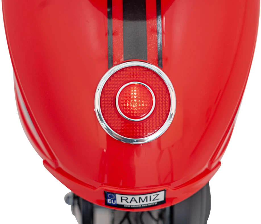 Bili Bike Elektrinis motoroleris Retro 23, Raudona