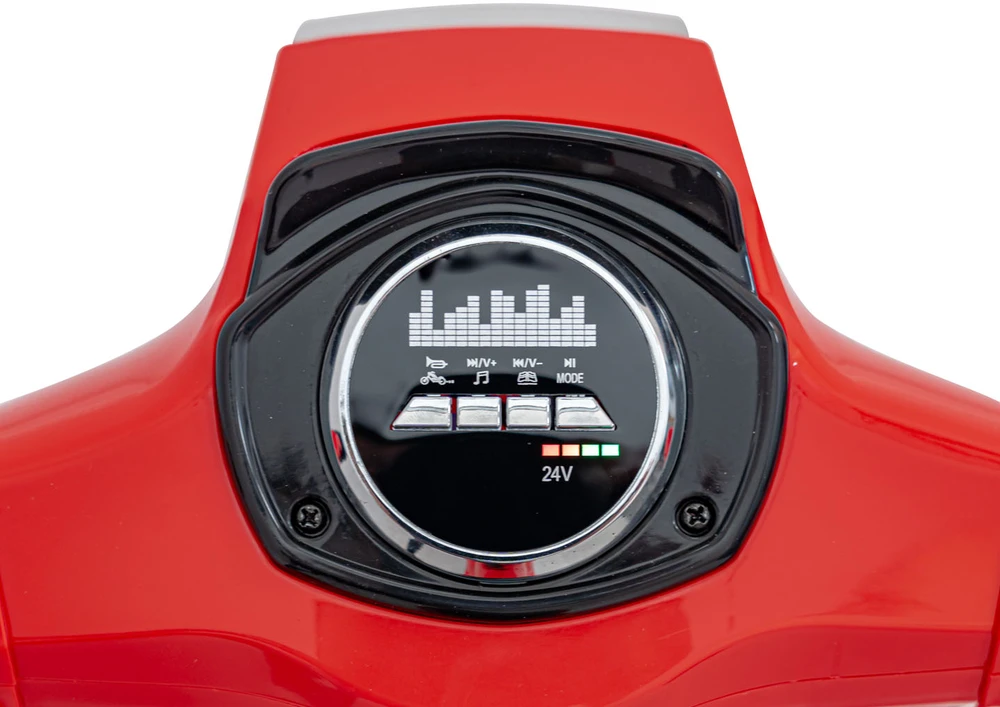 Bili Bike Elektrinis motoroleris Retro 23, Raudona
