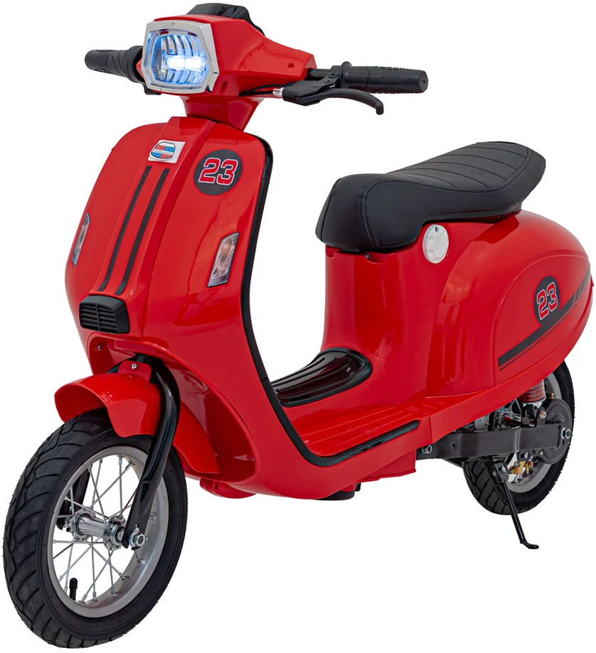 Bili Bike Elektrinis motoroleris Retro 23, Raudona