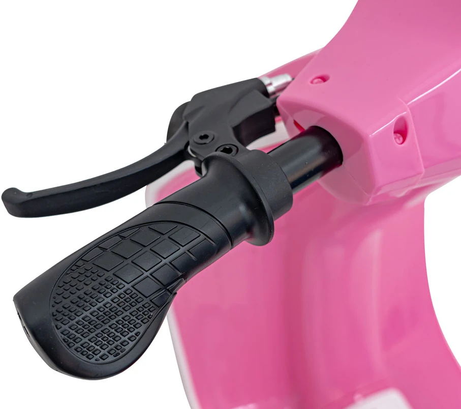 Bili Bike Elektrinis retro stiliaus paspirtukas su 350W varikliu, vaikams nuo 6 metų, cianas