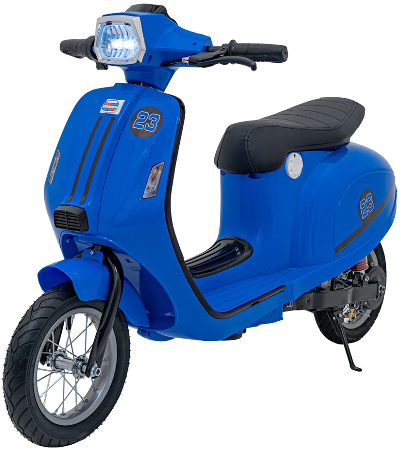 Ramiz Mėlyna Elektrinis motoroleris Retro 23, Mėlyna