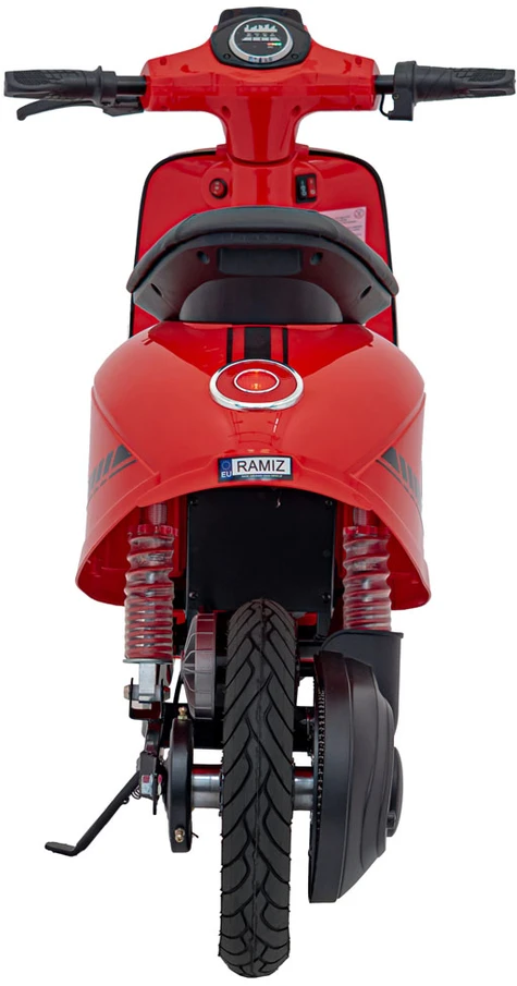 Bili Bike Elektrinis motoroleris Retro 23, Raudona