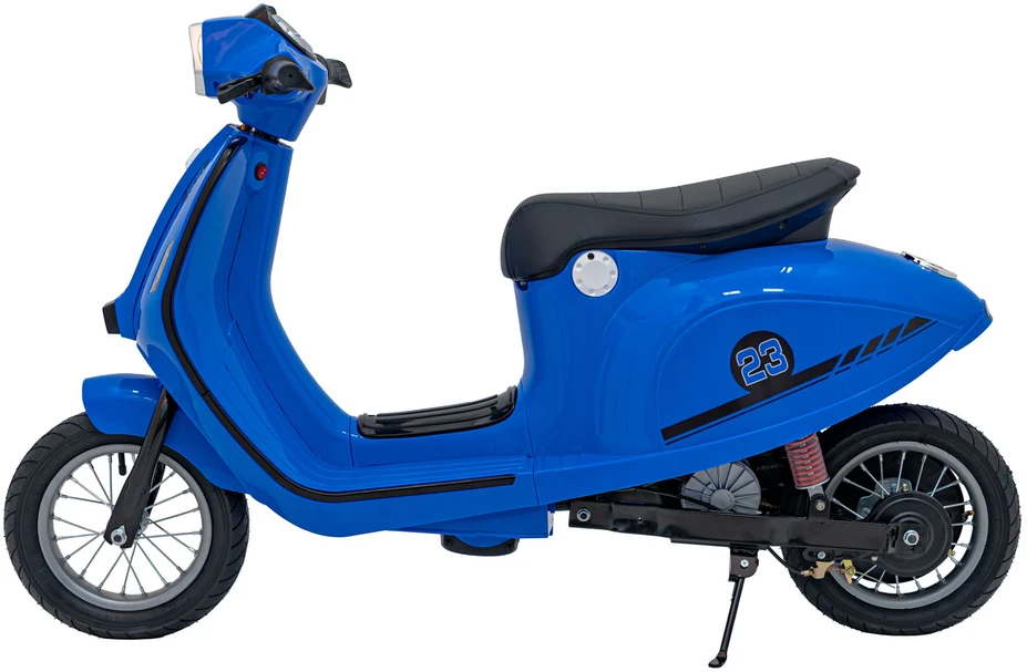 Ramiz Mėlyna Elektrinis motoroleris Retro 23, Mėlyna