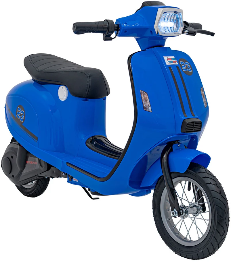 Ramiz Mėlyna Elektrinis motoroleris Retro 23, Mėlyna