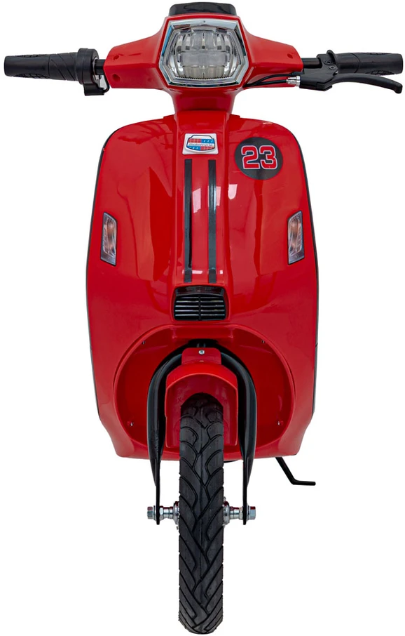 Bili Bike Elektrinis motoroleris Retro 23, Raudona