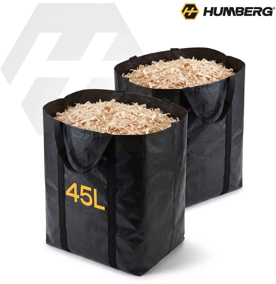 Elektrinis šakų smulkintuvas Humberg HM-650, 2500 W + 2x 45 l maišai
