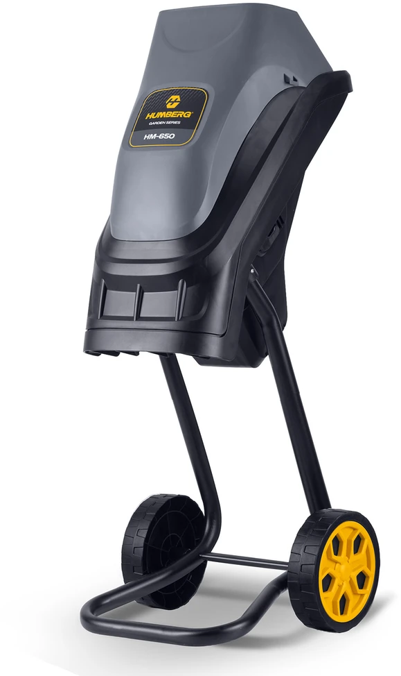 Elektrinis šakų smulkintuvas Humberg HM-650, 2500 W + 2x 45 l maišai