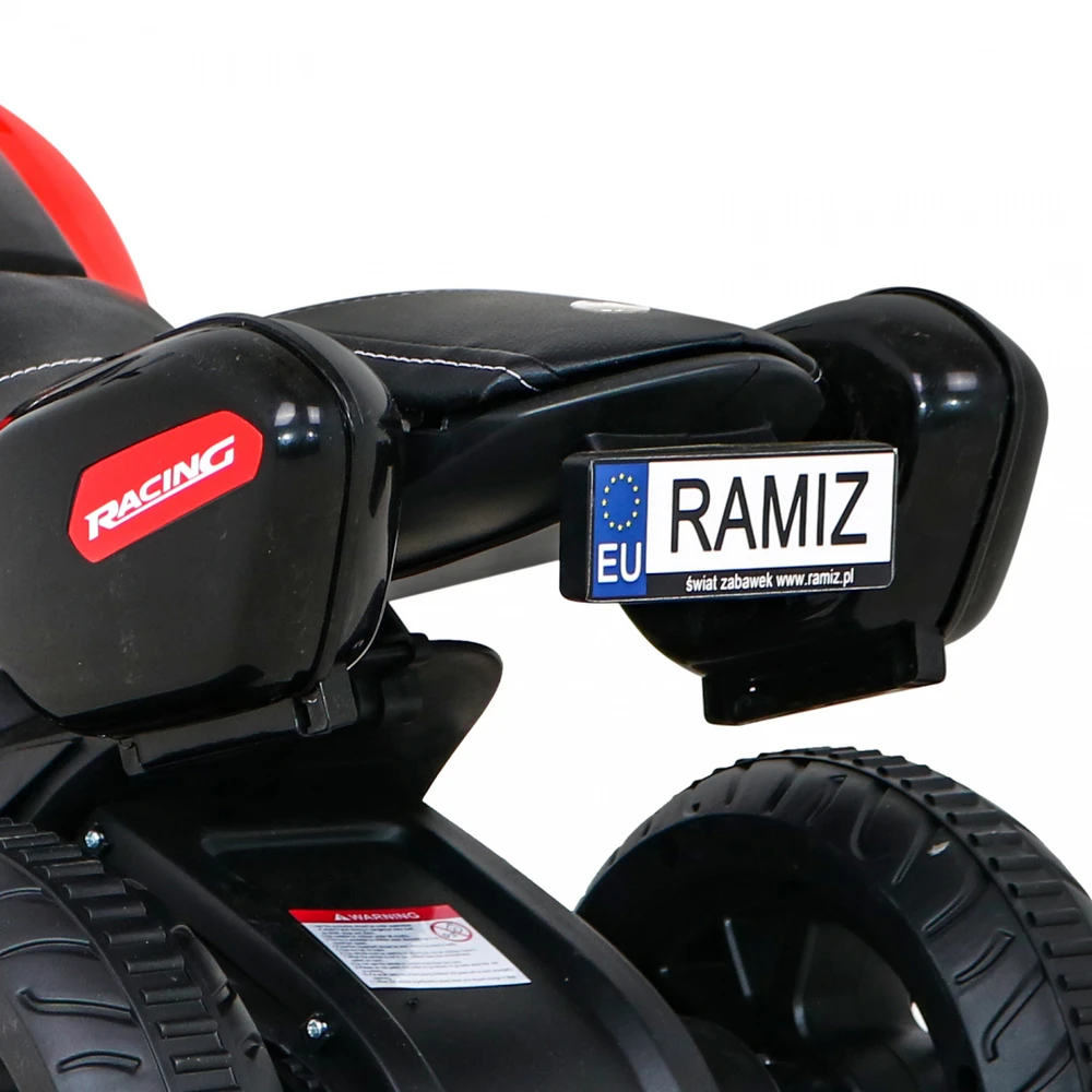 Ramiz Motor Fast Tourist raudonos spalvos