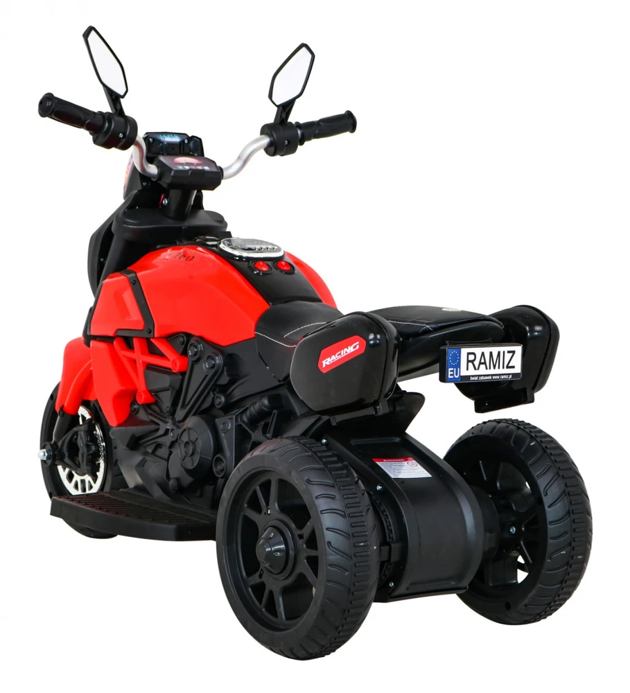 Ramiz Motor Fast Tourist raudonos spalvos