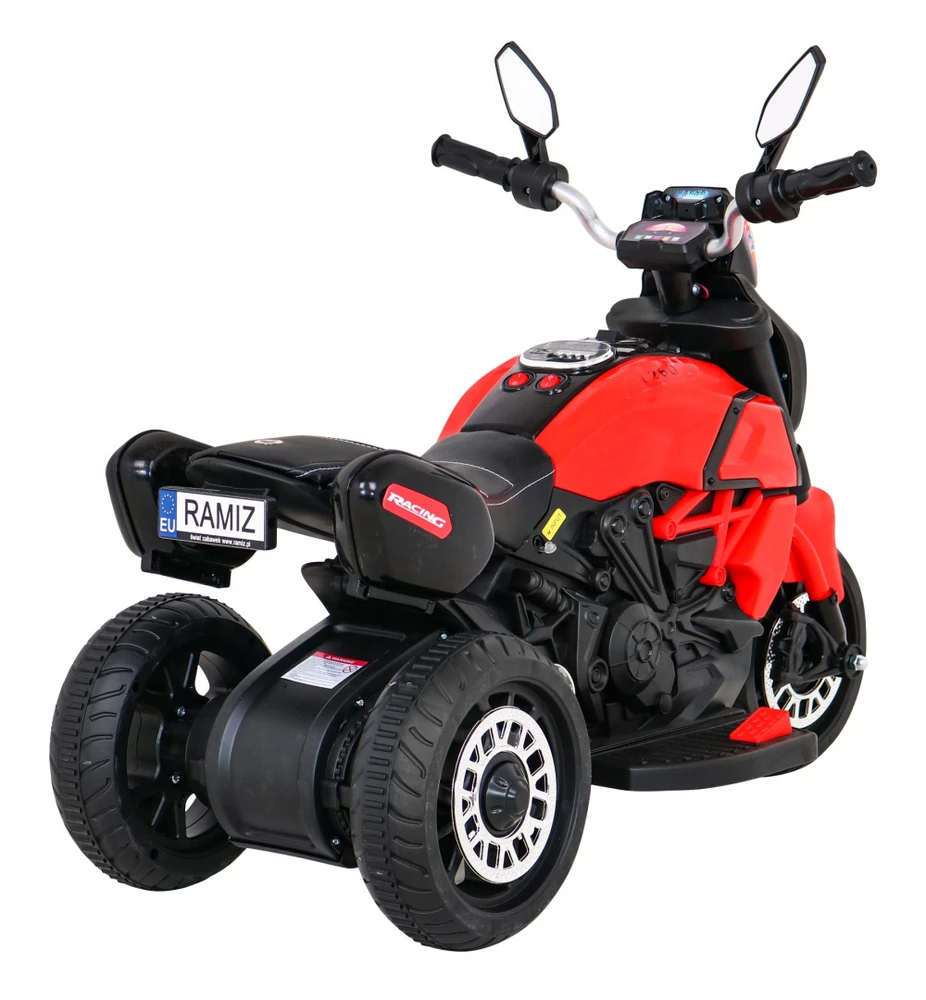 Ramiz Motor Fast Tourist raudonos spalvos