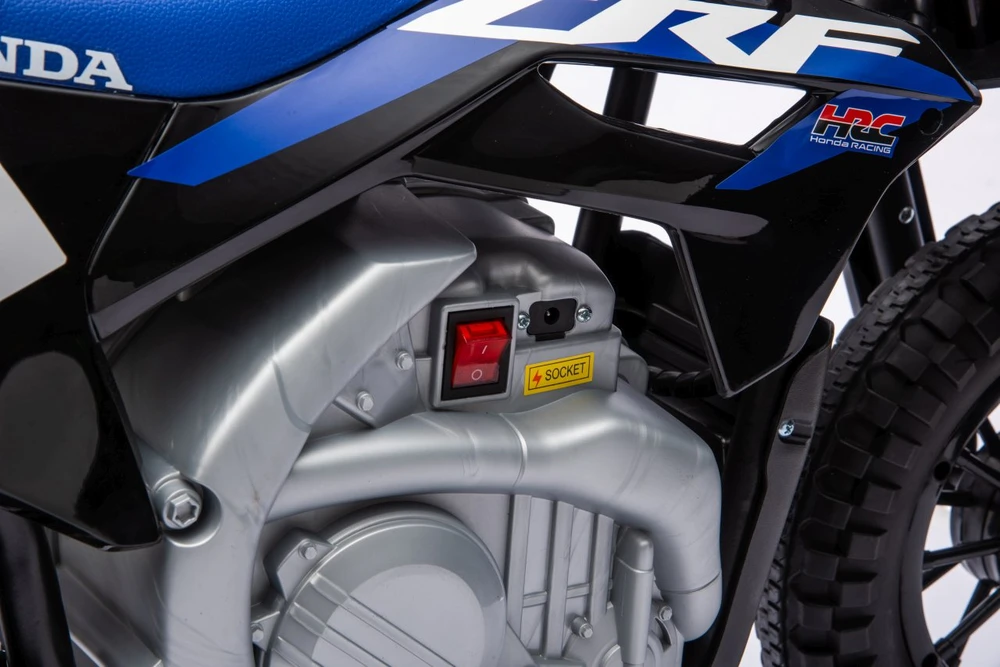 Elektrinis vaikiškas motociklas Honda CFR450R, reguliuojama greitis, nuo 3 metų