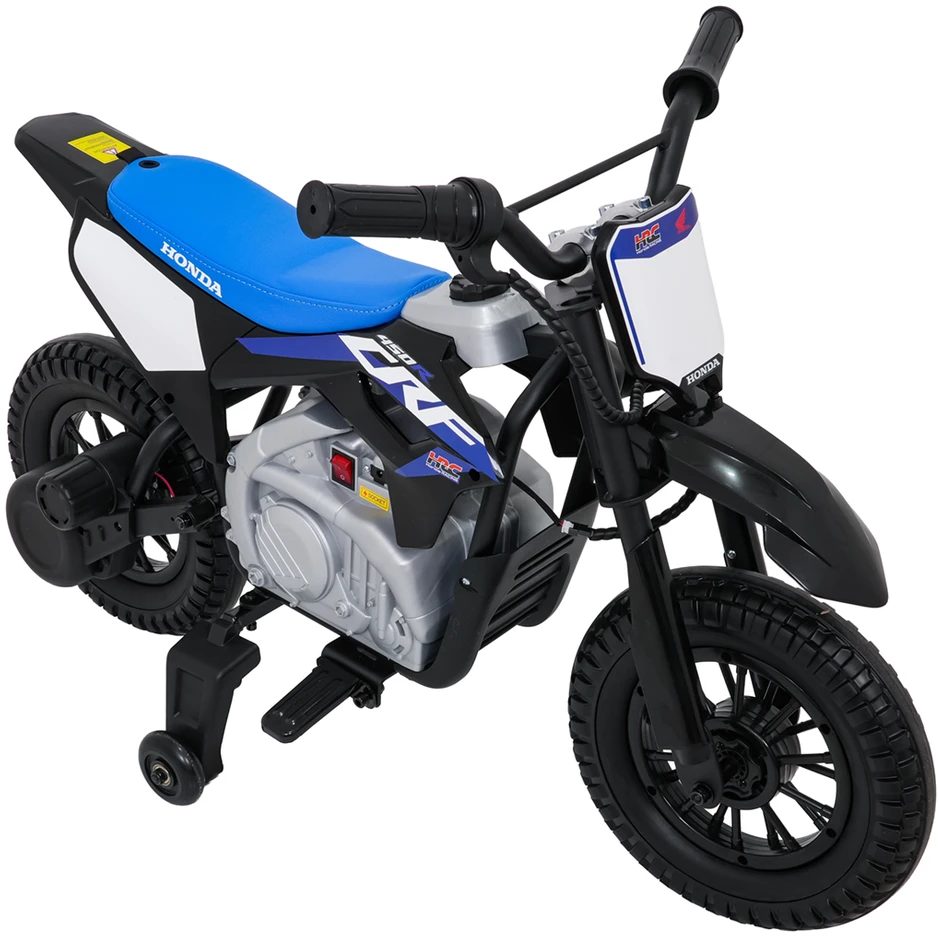 Elektrinis vaikiškas motociklas Honda CFR450R, reguliuojama greitis, nuo 3 metų
