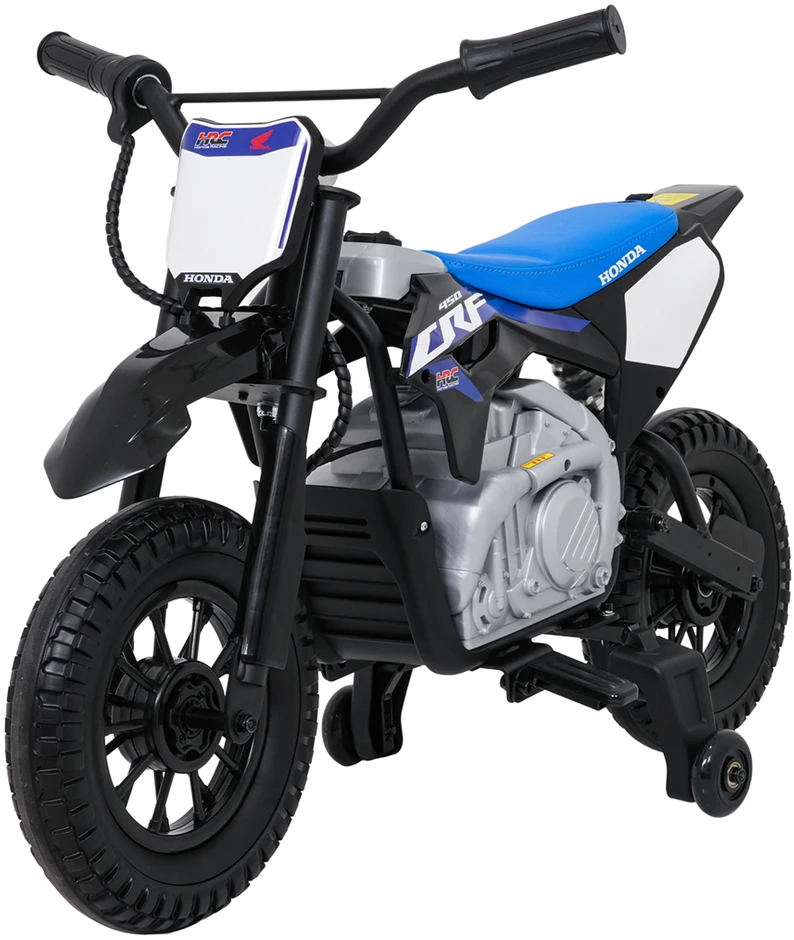 Elektrinis vaikiškas motociklas Honda CFR450R, reguliuojama greitis, nuo 3 metų