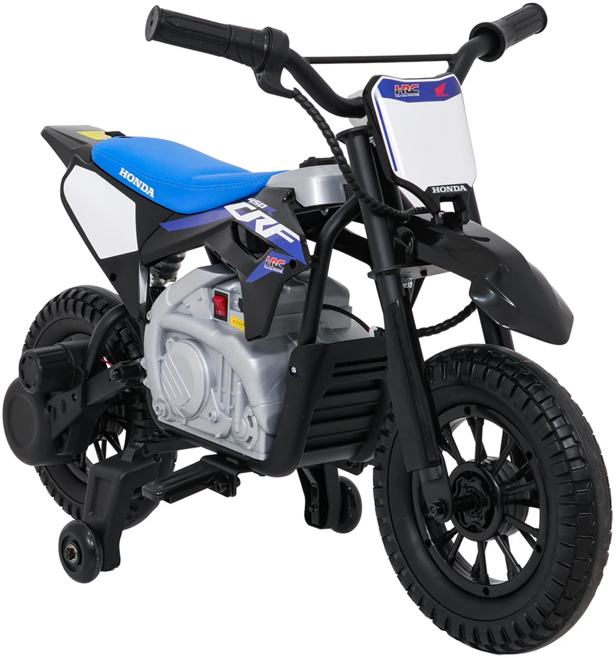 Elektrinis vaikiškas motociklas Honda CFR450R, reguliuojama greitis, nuo 3 metų