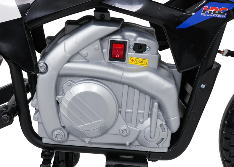 Elektrinis vaikiškas motociklas Honda CFR450R, reguliuojama greitis, nuo 3 metų