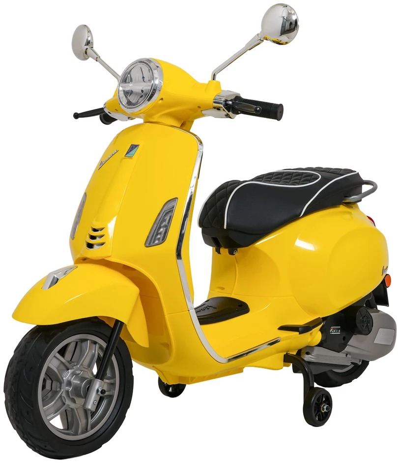 Elektrinis motoroleris Vespa ROMA, Geltona