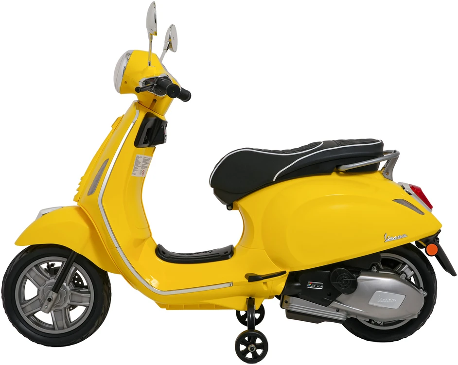 Elektrinis motoroleris Vespa ROMA, Geltona