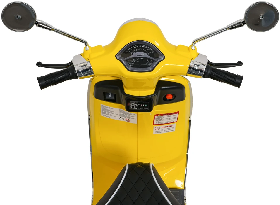 Elektrinis motoroleris Vespa ROMA, Geltona