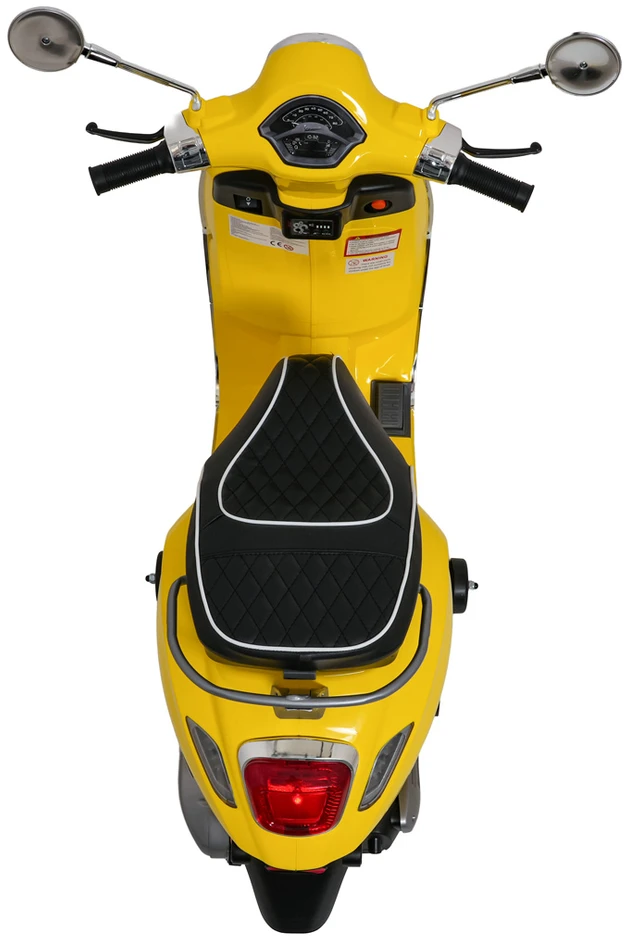 Elektrinis motoroleris Vespa ROMA, Geltona