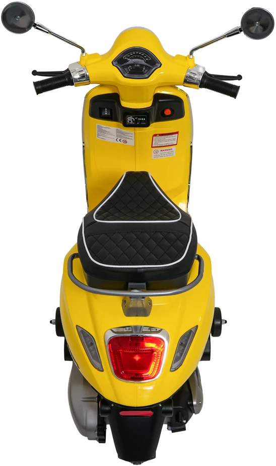 Elektrinis motoroleris Vespa ROMA, Geltona
