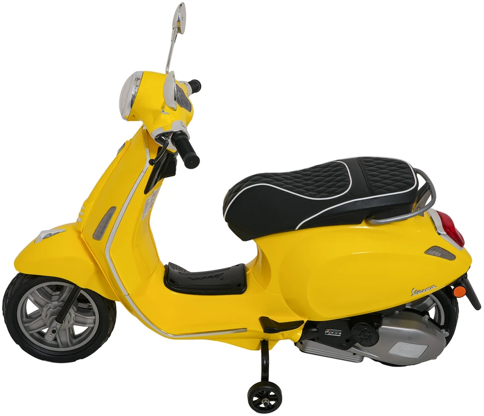 Elektrinis motoroleris Vespa ROMA, Geltona
