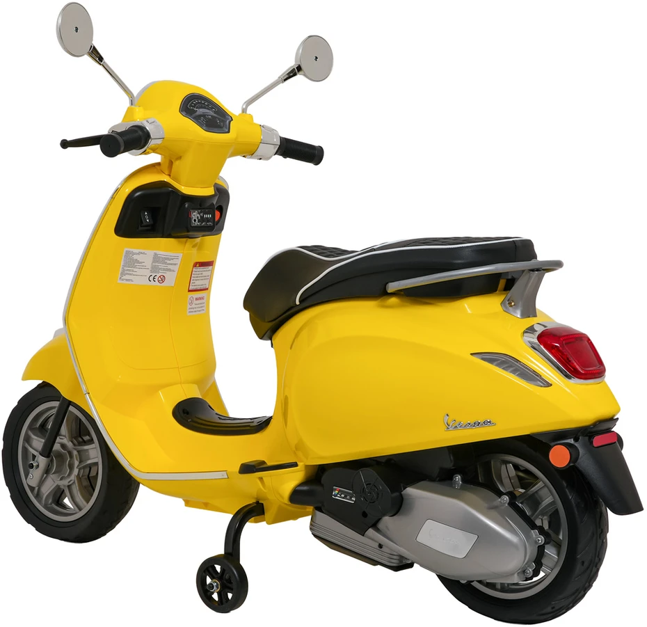 Elektrinis motoroleris Vespa ROMA, Geltona