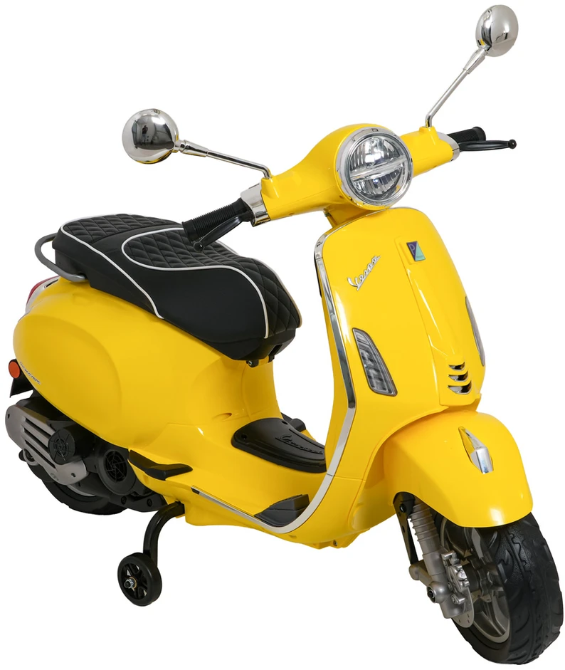Elektrinis motoroleris Vespa ROMA, Geltona
