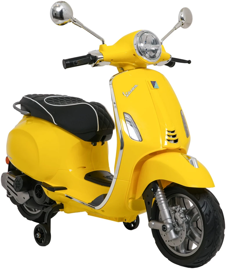 Elektrinis motoroleris Vespa ROMA, Geltona