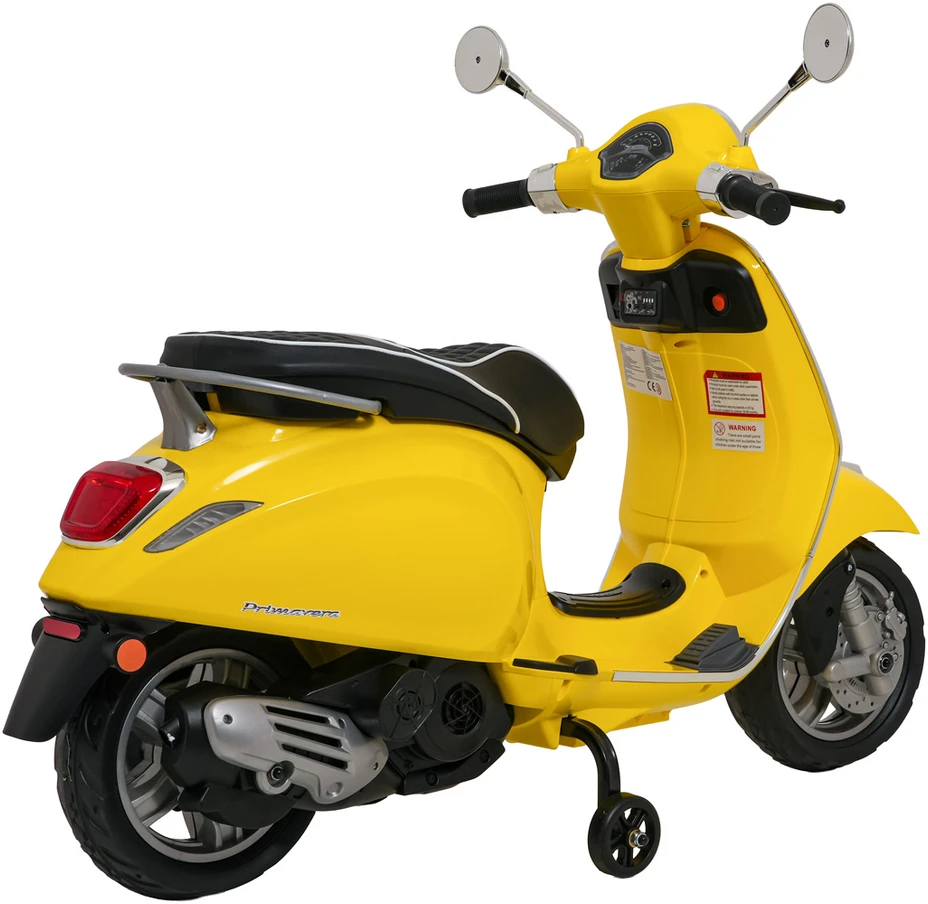 Elektrinis motoroleris Vespa ROMA, Geltona