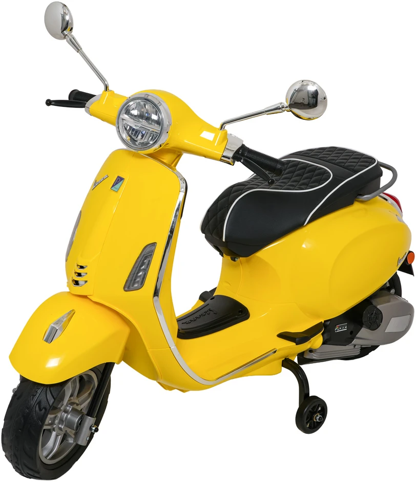 Elektrinis motoroleris Vespa ROMA, Geltona